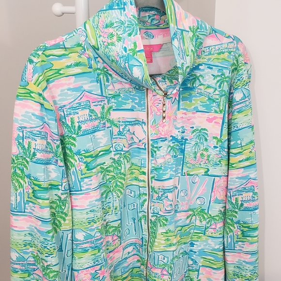 The Honda Classic Zip-up Jacket- Lilly Pulizter - Picture 1 of 13